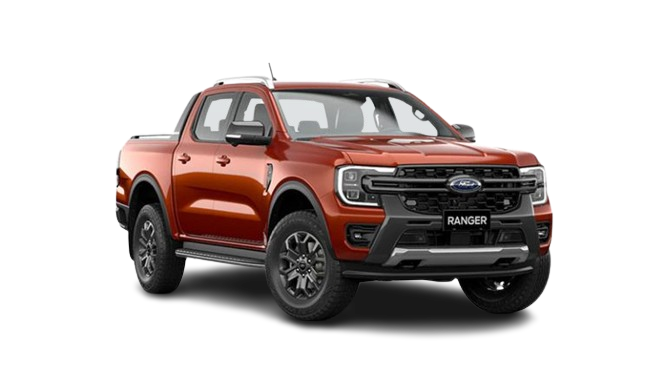 ford-ranger đỏ cam